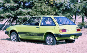 Mirage rear view